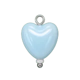 Blue Heart Charm