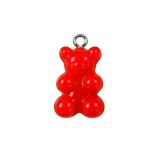 Red Bear Charm