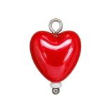 Red Heart Charm