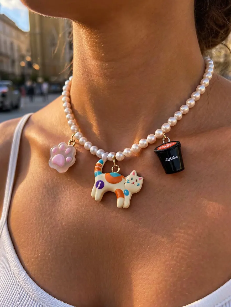 Everyday styling idea with a MyCharm necklace